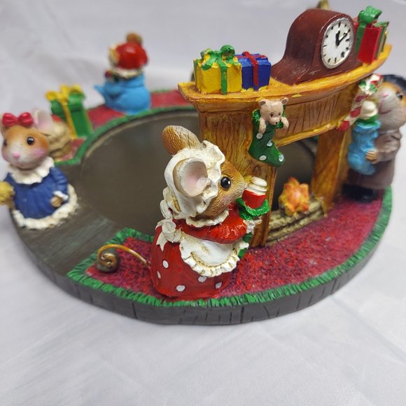 Yankee Candle The Night Before Christmas Mice Large Jar Candle Holder - Picture 11 of 16